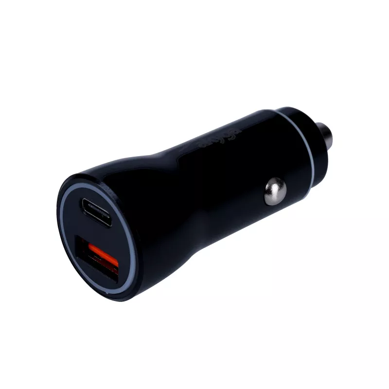 Ładowarka samochodowa 12/24V Akyga AK-CH-16 36W USB-A + USB-C PD Quick Charge 3.0 5-12V / 1.5-3A czarna