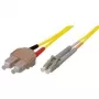 Tecline exertis Connect - Patch-Cable - SC Single-Modus (M) do LC Single-Modus (M) - 10 m - Światłowód - 9/125 mikrometra - Żółty (39989610)