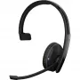 EPOS 1000896 Zestaw słuchawkowy nauszny Bluetooth mono czarny z redukcją szumów