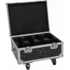 Flightcase Roadinger 31005247 na 4× AKKU MBT-3 z kółkami i zintegrowaną funkcją ładowania