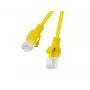 PATCHCORD Cat.5E UTP 2M Żółty FLUKE PASSED LANBERG 10-PACK