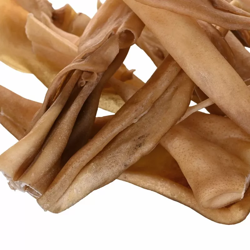 Przysmaki dla psów PETITTO suszona skóra wołowa, opakowanie 1 kg
