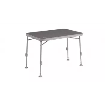 Stół Outwell Coledale M szary — blat i stelaż aluminiowy, 680×1000 mm, wysokość 56 cm