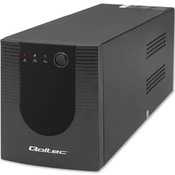 Zasilacz awaryjny UPS Qoltec 53775 1,2 kVA 720 W 4 gniazda AC