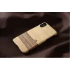 Etui na telefon MAN&WOOD do iPhone X/XS — terra Czarny, ochronna osłona tyłu