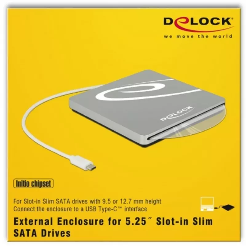 Obudowa ODD DeLOCK 42605 13,3 cm (5,25 cala)