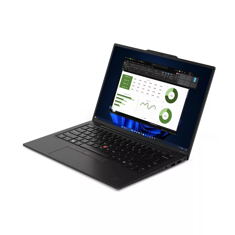 Lenovo ThinkPad X1 Carbon Gen 12 Core™ Ultra 7 155U 2TB SSD 16GB 14 inch WUXGA (1920x1200) IPS WIN11 Pro CZARNY Podświetlana klawiatura 1 rok gwarancji