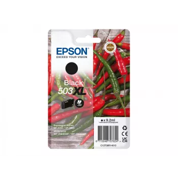 Wkład atramentowy Epson 503XL 1 szt. Oryginalny Wysokowydajny (XL) Czarny