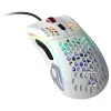Glorious Model D gaming mysz - biały, błyszczący + Grip Tape - czarny