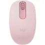 Logitech M196 - Mysz - dla prawo- i leworęcznych - optyczna - 3 przyciski - Bezprzewodowa - Bluetooth - różowa (910-007461)