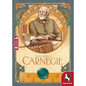Pegasus Spiele Carnegie gra planszowa ekonomiczna