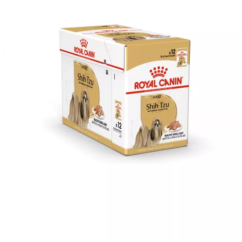 ROYAL CANIN Shih Tzu karma mokra dla psów dorosłych Pasztet 12x85 g