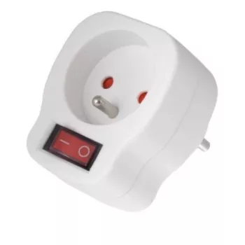 Gniazdo elektryczne MACLEAN AC MCE13 z przełącznikiem
