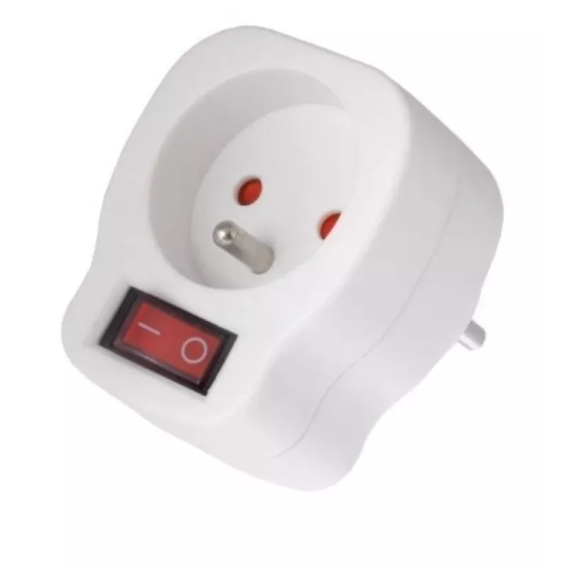 Gniazdo elektryczne MACLEAN AC MCE13 z przełącznikiem