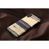Etui na smartfona man and wood do iPhone X/XS — biały heban czarny