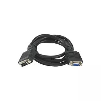 Synergy 21 S215298 - VGA (D-Sub) - VGA (D-Sub) - Męski - Żeński - Złoty - Czarny (S215298)