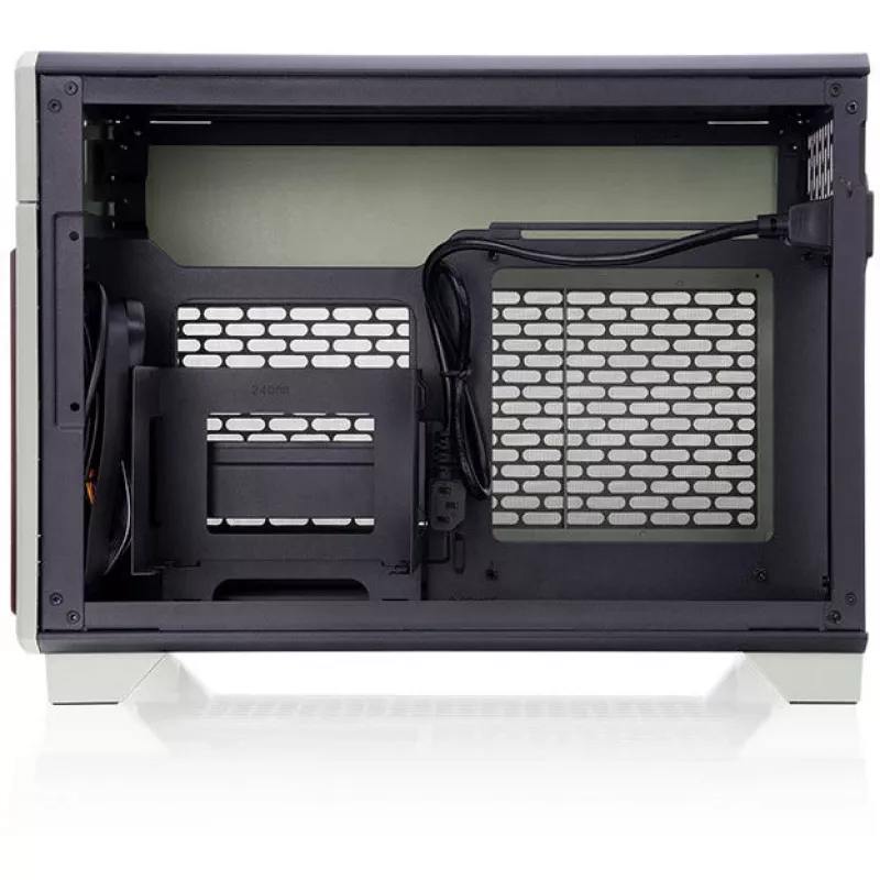 Mini obudowa THERMALTAKE TR100 WS Matcha zielony kompaktowa konstrukcja, obsługa mini-ITX/microATX
