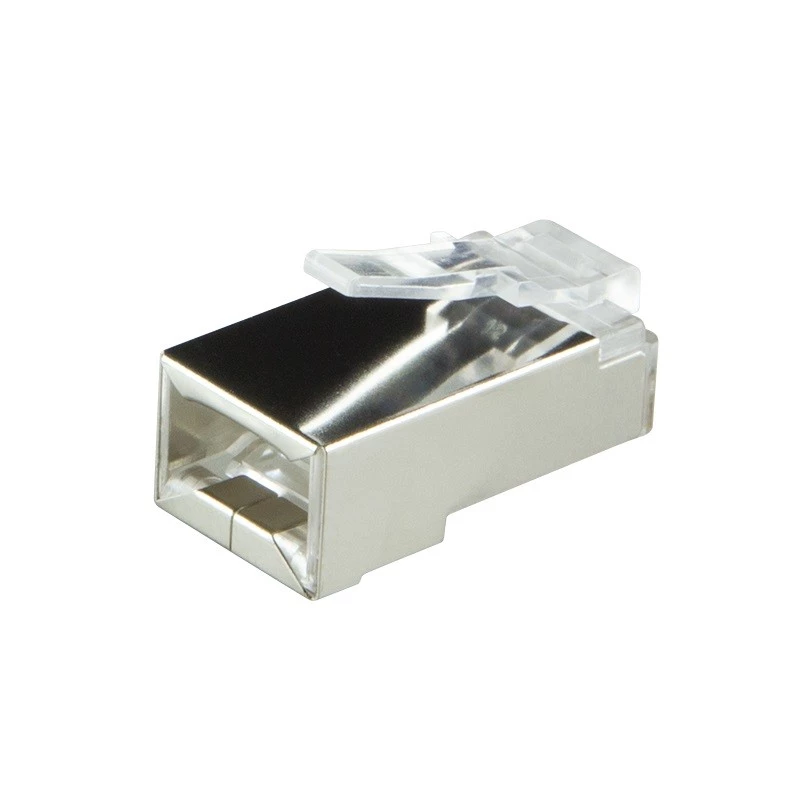 Złącze przewodowe RJ45 LogiLink MP0022 Czarny Przezroczysty