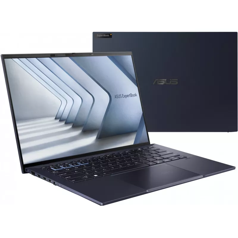 ASUS ExpertBook B9 OLED B9403CVAR-PP1735X Intel Core 7 150U Laptop 35,6 cm (14 cali) WQXGA+ 16 GB LPDDR5x-SDRAM 512 GB SSD Wi-Fi 6E (802.11ax) Windows 11 Pro Czarny