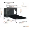 Uchwyt do głośnika Vogels SOUND 3205 Universal L, 15 kg
