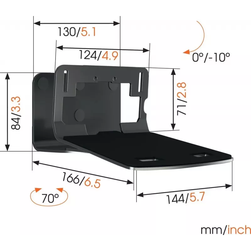 Uchwyt do głośnika Vogels SOUND 3205 Universal L, 15 kg