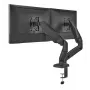 Ramie do monitora up up Economical Interactive Counterbalance Dual Monitor Arm matowa czerń VESA 75x75/100x100