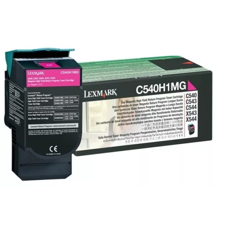 Lexmark C540H1MG - Toner magenta - do C540, C543, C544, C546, X543, X544, X546, X548