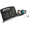Gardena Nożyce do żywopłotu elektryczne ComfortCut 550/50, 50 cm, podwójne ostrze, 2,7 cm, pomarańczowy, czarny, niebieski, 2,6 m/s², 84 dB