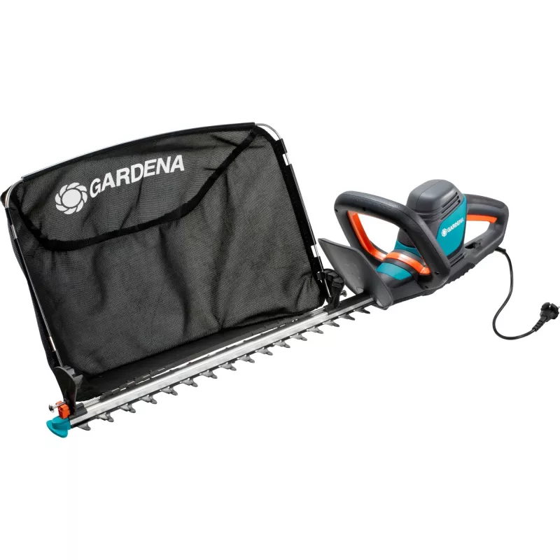 Gardena Nożyce do żywopłotu elektryczne ComfortCut 550/50, 50 cm, podwójne ostrze, 2,7 cm, pomarańczowy, czarny, niebieski, 2,6 m/s², 84 dB