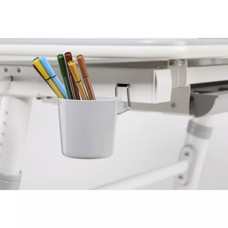 Ergo Office Children's Ergonomic Height Adjustable Desk, szary, max 100kg, ER-417 2cz