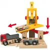 BRIO World stacja załadunku towarów, budynek do zabawy