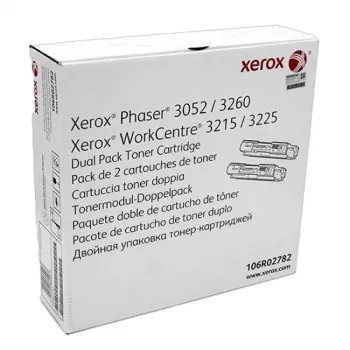Xerox 106R02782 wkład z tonerem 2 szt. Oryginalny Czarny