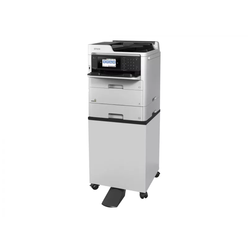 Podstawa pod drukarkę Epson 7112285 — stojak podłogowy do drukarek Epson WorkForce Pro, czarny lub biały