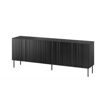 Cama komoda ISLA 200x40x75 matowy czarny