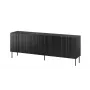 Cama komoda ISLA 200x40x75 matowy czarny