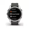 Garmin fēnix 7S Pro 3,05 cm (1,2 inch) MIP 42 mm Cyfrowy 240 x 240 pikseli Ekran dotykowy Srebrny Wi-Fi GPS (satelitarny)