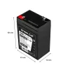 Bateria AGM VRLA 6V 4,5Ah IP54
