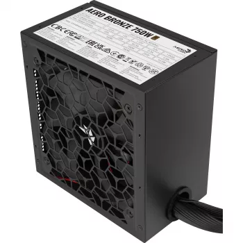 Zasilacz AEROCOOL AERO BRONZE 750W APFC (V.2 2025) – moc 750 W, APFC
