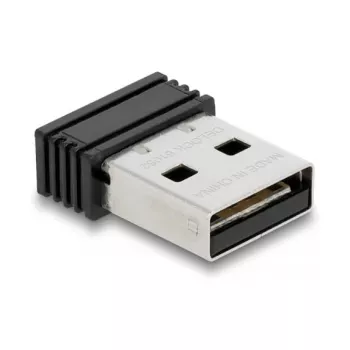 DeLOCK Dongiel USB Bezprzewodowy Skaner Kodów Kreskowych 2.4 GHz Czarny USB A