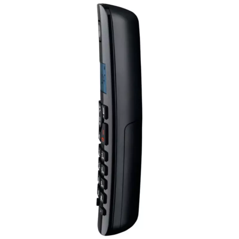 Telefon Motorola C4201 Analog/DECT z identyfikatorem połączeń, czarny