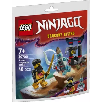 Klocki konstrukcyjne LEGO zestaw 30700 Bitwa Arina z Człowiekiem-Smokiem woreczek (mini zestaw)
