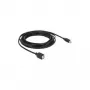 Kabel USB DeLOCK 83429 USB 2.0 5m USB B Czarny