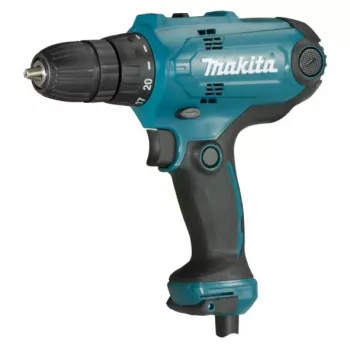 Wiertarka Makita DF0300 1500 obr./min, bezkluczykowa, 1,2 kg, czarna, niebieska
