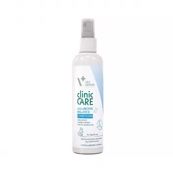 Odżywka VETEXPERT Clinic Care Balance 150 ml — weterynaryjna odżywka do sierści dla psów i kotów, 150 ml