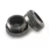 XSPC Connector G1/4 do 14mm Hardtube, czarny chrom - 8 sztuk