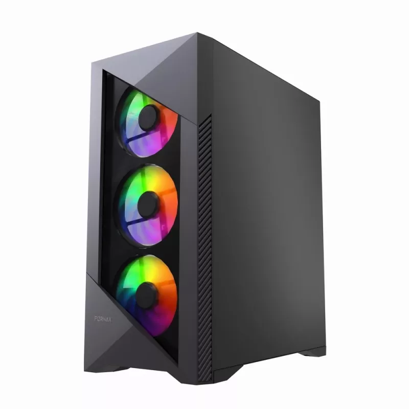 Gembird CCC-FC-900ARGB Obudowa gamingowa Fornax 900, ATX, czarna