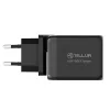 Ładowarka sieciowa Tellur TLL151451 65W, 3-portowa (2x USB-C, 1x USB-A)