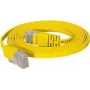 Kabel sieciowy Tecline 1 m Kat.6 Żółty U/UTP