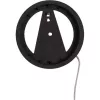 NeXtime zegar 3094 Light It Up, Ø18.5 cm, Podświetlenie, Ścienny, Czarny