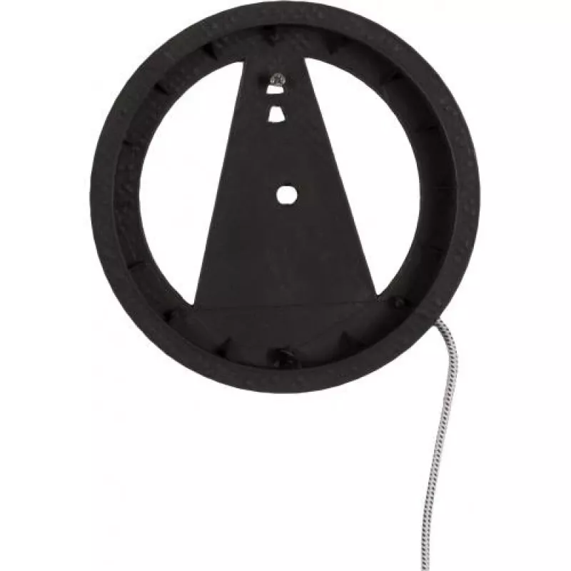 NeXtime zegar 3094 Light It Up, Ø18.5 cm, Podświetlenie, Ścienny, Czarny